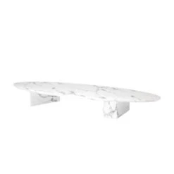 Eichholtz Aurore Coffee Table - White Faux Marble -Tables Sales 0003 114397 1