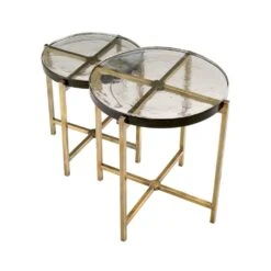 Eichholtz Haymann Side Table - Set Of 2 -Tables Sales 0043 116967 2 1 1