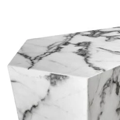 Eichholtz Prudential Coffee Table - White Marble Set Of 3 -Tables Sales 110659 1