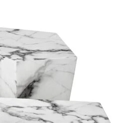 Eichholtz Prudential Coffee Table - White Marble Set Of 3 -Tables Sales 110659 3