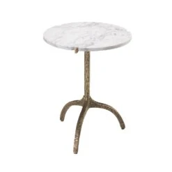 Eichholtz Cortina Side Table - White -Tables Sales 113803 2