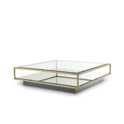 Eichholtz Tortona Coffee Table - Brass