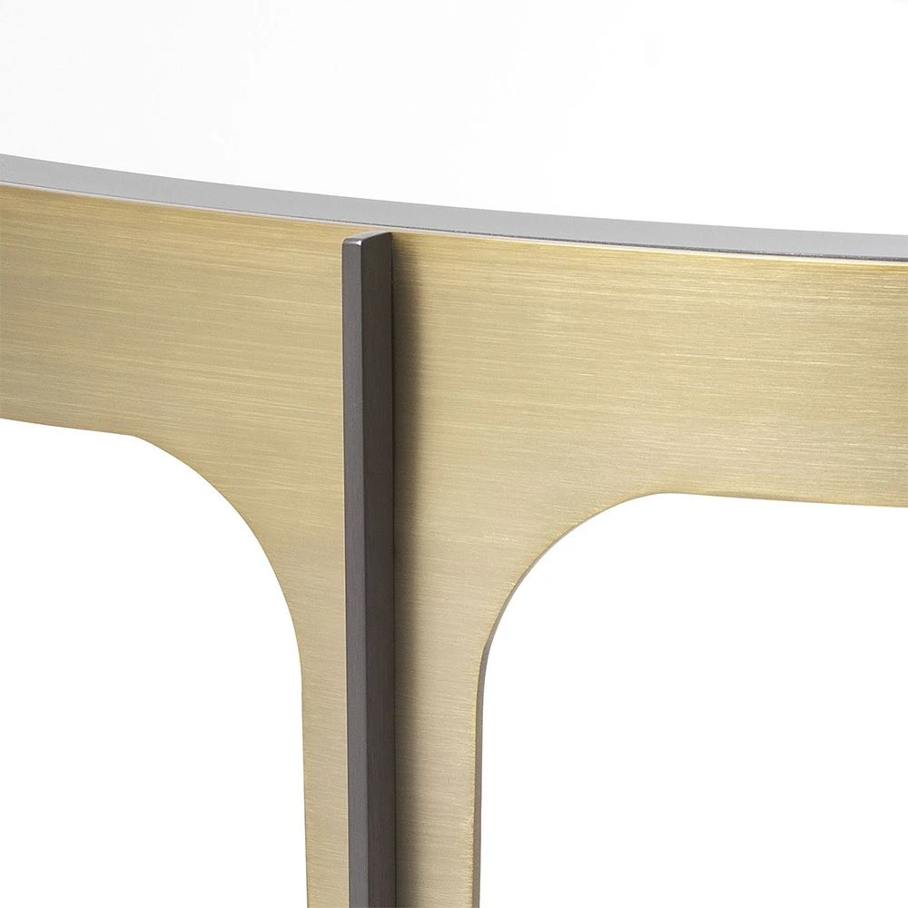 Eichholtz Artemisa Console Table - Brushed Brass 4 Eichholtz Artemisa Console Table - Brushed Brass - Image 4