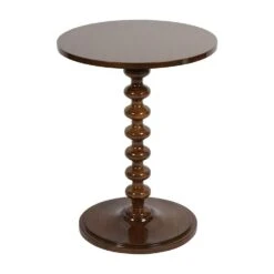 Aveline Bobbin Side Table - Maple