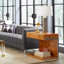 Jonathan Adler Bond Cantilevered Side Table