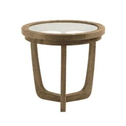 Blanc D'Ivoire Maxton End Table - Natural - Small