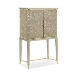 Caracole Champagne Leaf Bar Cabinet -Tables Sales cla 019 511 1 1