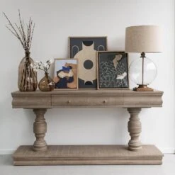 Lewes Console Table - Natural