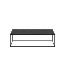 Dome Deco Geneva Coffee Table - Oak Wood Black