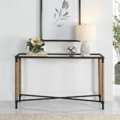 Uttermost Braddock Coastal Console Table