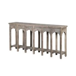Godric Grey Console Table
