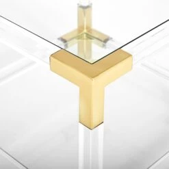 Jonathan Adler Jacques Two-Tier Accent Table - Brass -Tables Sales jacques 2 tier accent table 3