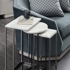 Caracole Exposition Nesting End Tables