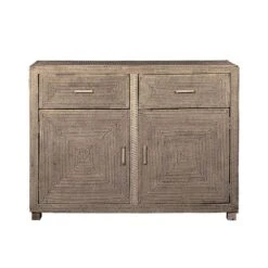 Palmero Rattan Cabinet