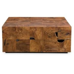 Uttermost Teak Coffee Table - Carmel -Tables Sales r22873 2