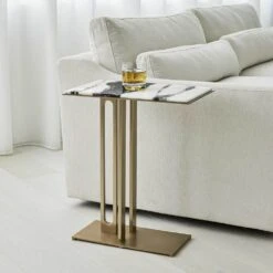 Uttermost Cantilever Accent Table