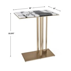 Uttermost Cantilever Accent Table -Tables Sales r25309 5