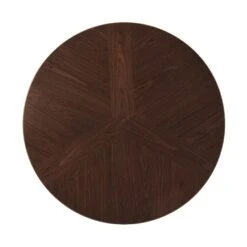 Theodore Alexander Fisher Round Coffee Table - Small - Macadamia & Brass -Tables Sales round coffee table fisher small macadamia brown 7