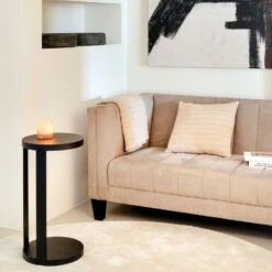 Dome Deco Genoa Side Table - Wood Brown - S