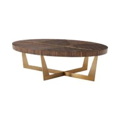Theodore Alexander Calais Oval Coffee Table