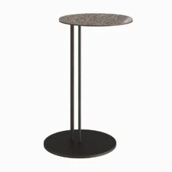 Dome Deco Trento Side Table - Pietra Piasentina Ceramic - L