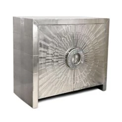 Jonathan Adler Talitha Cabinet - Nickel -Tables Sales talitha console 5