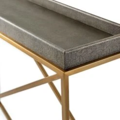 Theodore Alexander Crazy X Tray Console Table - Tempest -Tables Sales tas53012.c078.y0 detail 1