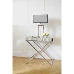 Frenchies Glamour Mirrored Side Table